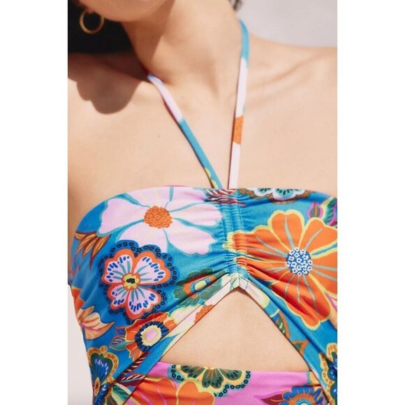 FARM Rio Full Garden One Piece Multi Womens Size XS - Picture 3 of 12